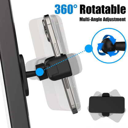 Gym Magnetic Phone Holder Mount,Magnetic Cell Phone Holder for Gym,360 Degree...